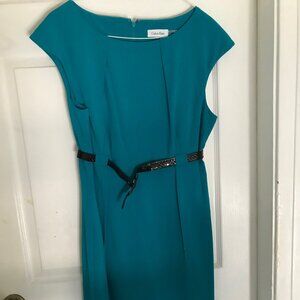 Calvin Klein Sheath Dress (with belt)